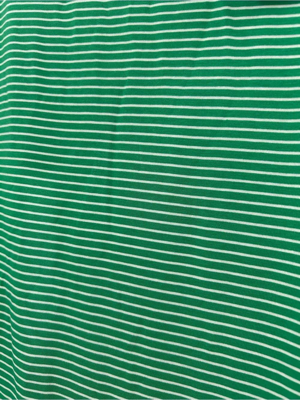 NWT Lands' End Tencel Soft Knit Green Striped Sleeveless Tank Top M - Picture 5 of 5